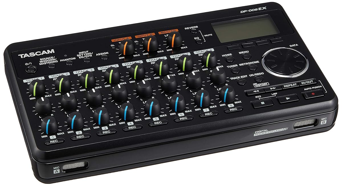 Tascam DP-008EX 8-Track Digital Multitrack Recorder | eBay